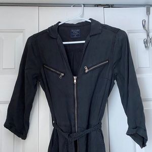Abercrombie navy blue jumpsuit